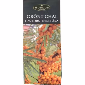 Muddus Green Chai Sea Buckthorn & Ginger - 100g