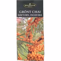 Muddus Green Chai Sea Buckthorn & Ginger - 100g