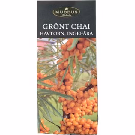 Muddus Green Chai Sea Buckthorn & Ginger - 100g