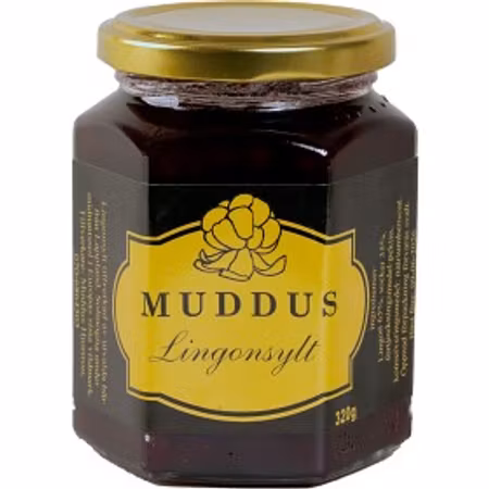 Muddus Lingonberry Jam - 320 grams