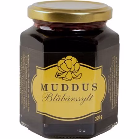 Muddus Blueberry Jam - 320 grams