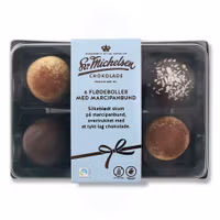 Svend Michelsen 6 Mini Cream Buns, Classic, Coconut And White - 100 grams