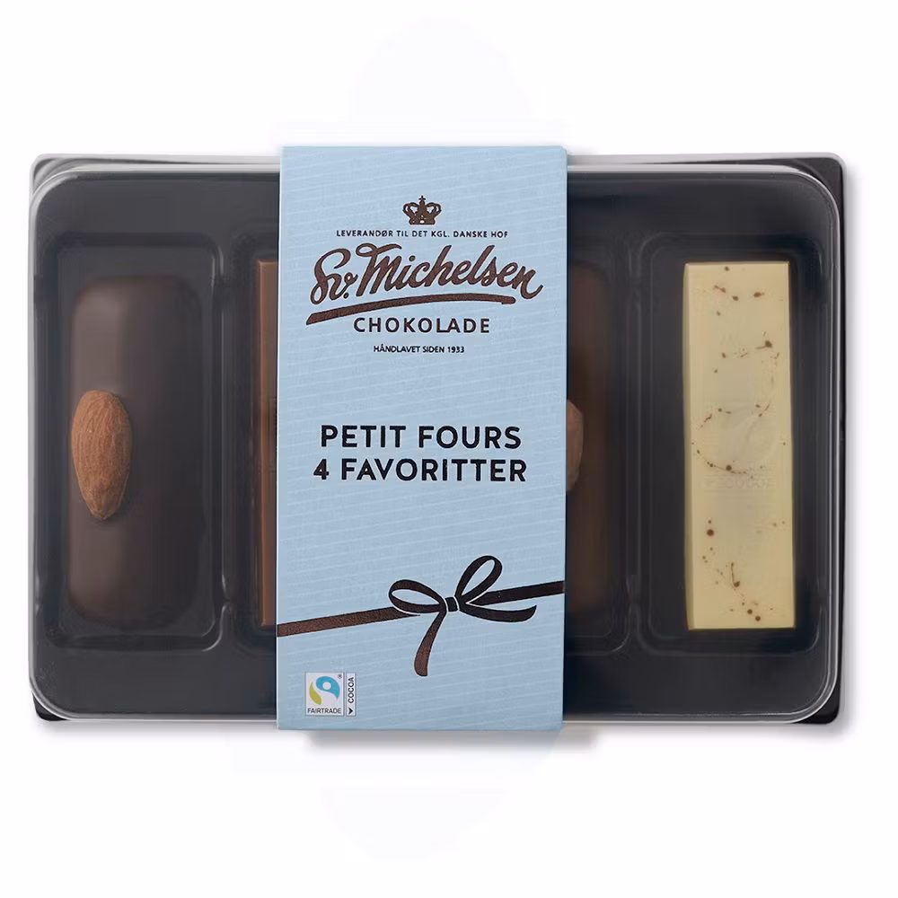 Svend Michelsen 4 Petit Fours, Mix - 100 grams