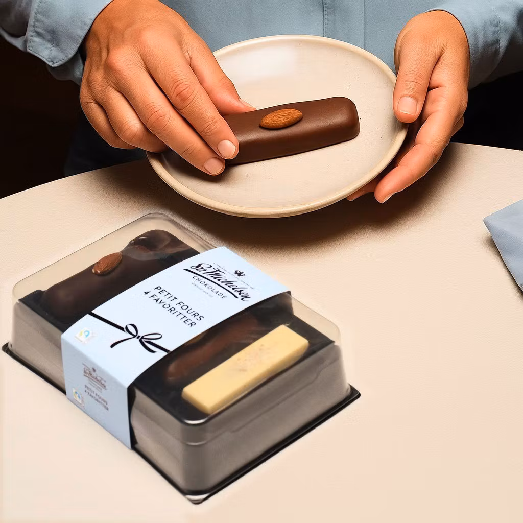 Svend Michelsen 4 Petit Fours, Mix - 100 grams