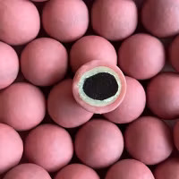 Svend Michelsen drop met witte chocolade en aardbeien - 150 gram