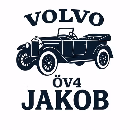 T-shirt Swedish Car Collection - Volvo ÖV4 - Jakob