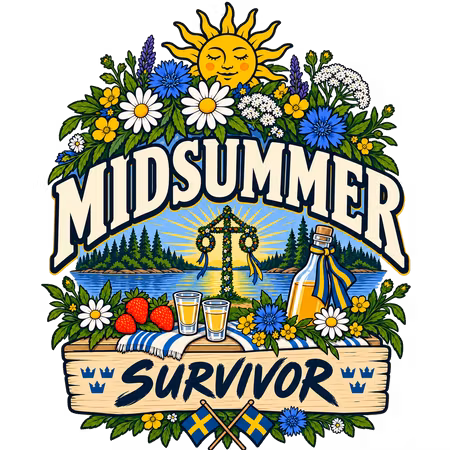 T-shirt, Midsummer Survivor