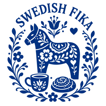 T-shirt, Swedish Fika - Dalahorse