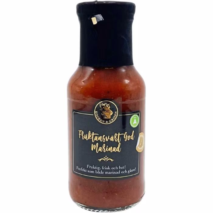 Kocken & Grisen „Fruktansvärt God“ Marinade – 250 ml