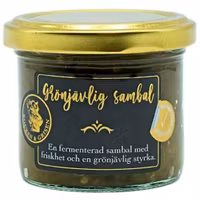 Kocken & Grisen „Grönjävlig“ Sambal – 120 ml