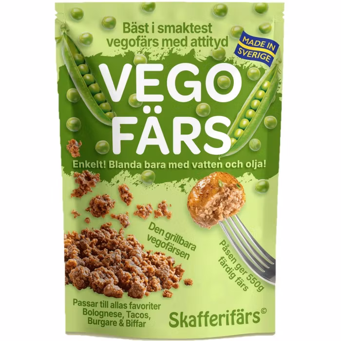 Skafferifärs Veganes Hackfleisch – 150 g