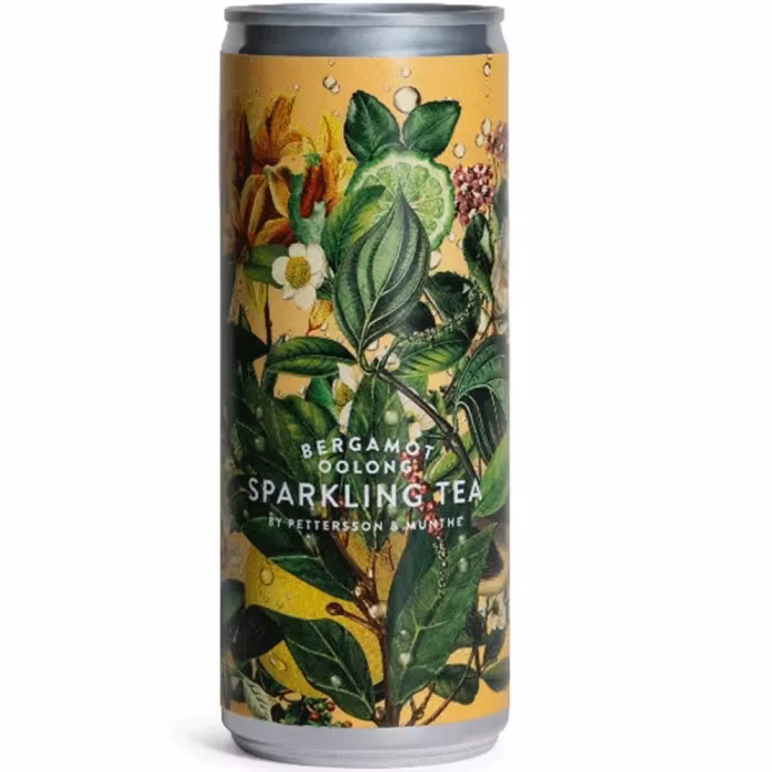 Pettersson & Munthe Sparkling Tea Bergamotte & Oolong – 250 ml