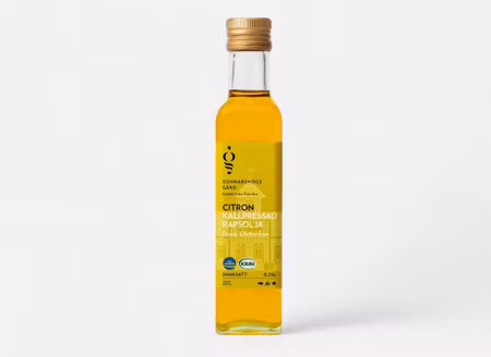 Gunnarshögs Gård Rapeseed Oil Lemon KRAV - 0.25 L