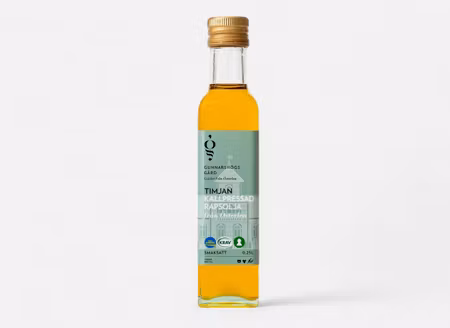 Gunnarshögs Gård Rapeseed Oil Thyme KRAV - 0.25 L