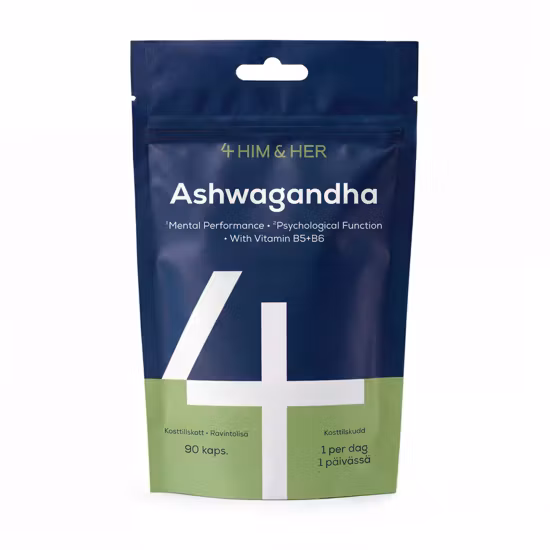 4HIM&HER Ashwagandha et vitamines B - 90 capsules