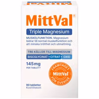 MittVal Triple Magnesium - 90 tablets