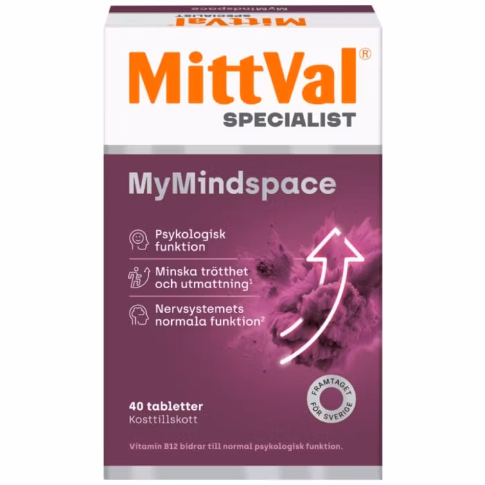 MittVal MyMindspace - 40 Tabletten