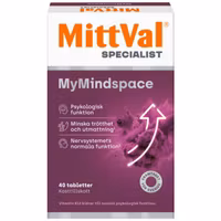 MittVal MyMindspace - 40 tablets
