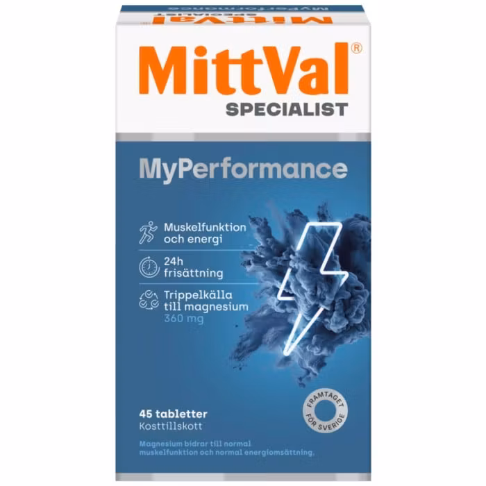 MittVal MyPerformance - 45 Tabletten