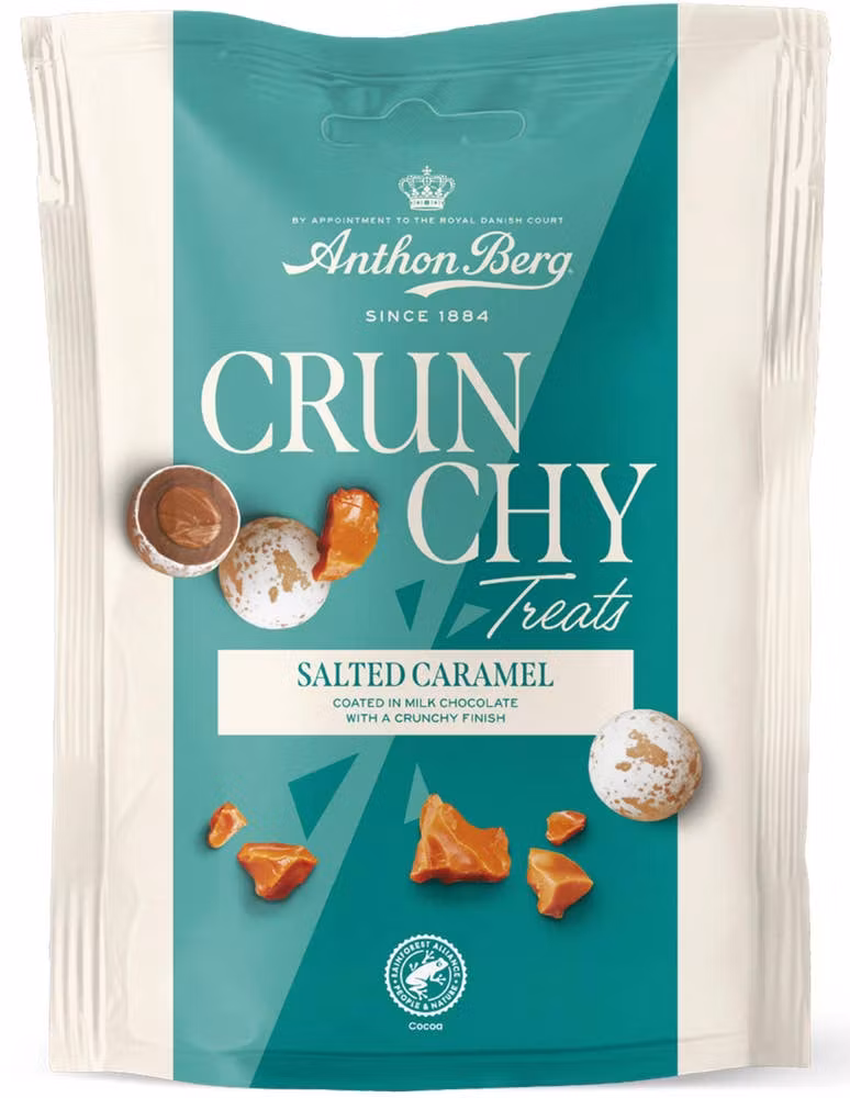 Anthon Berg Crunchy Treats Salted Caramel - 120 g