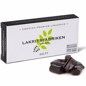 Lakritsfabriken Salty Liquorice - 40 g