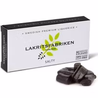 Lakritsfabriken Salty Liquorice - 40 g