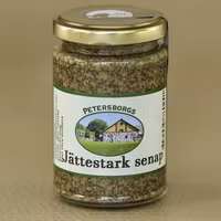 Petersborgs Extra-Strong Mustard - 200 grams