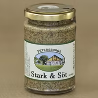 Petersborgs Strong & Sweet Mustard - 200 grams