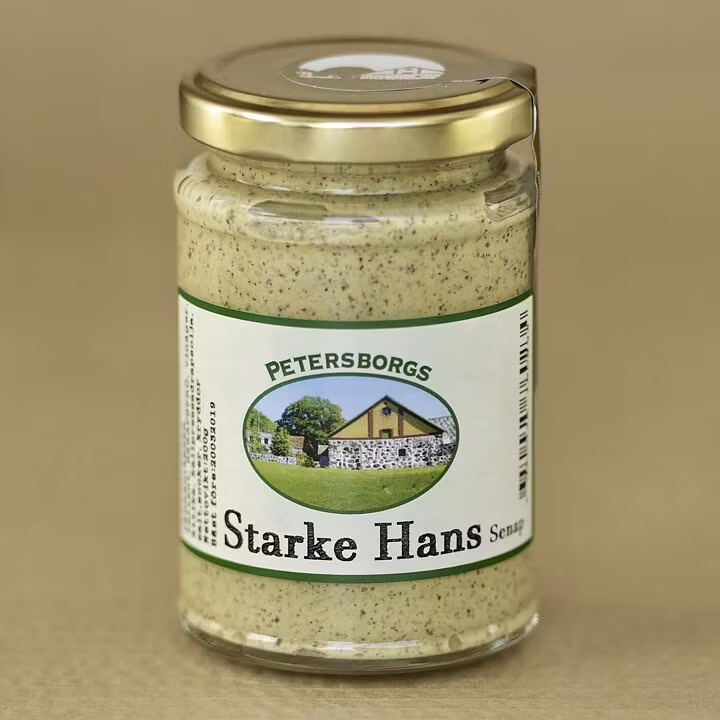Petersborgs "Starke Hans" Mustard - 200 grams