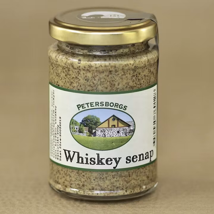 Petersborgs Whisky Mustard - 200 grams