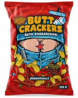 Chips pour hot-dogs Ronny & Ragge « Butt Crackers » - 150 grammes