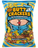 Chips Ronny & Ragge Butt Crackers au caviar et pain croustillant - 150 grammes