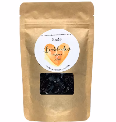 Lendelundens Whole cranberries sweetened with apple juice - 100 grams