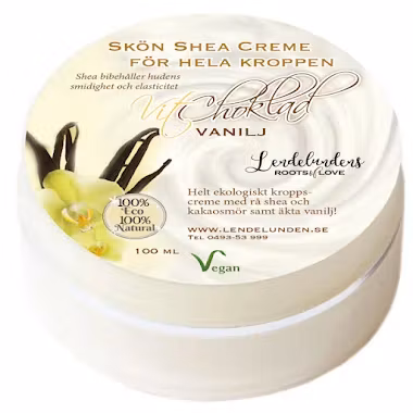 Lendelundens White Chocolate & Vanilla Body Butter - 100ml
