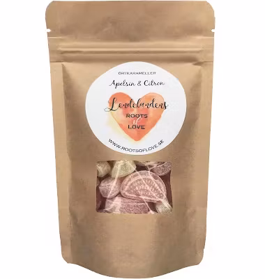 Lendelundens Orange/Lemon Herbal Lozenges - 130 grams