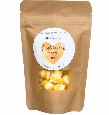 Lendelundens Herbal Hard Candies Elderflower Pillows
