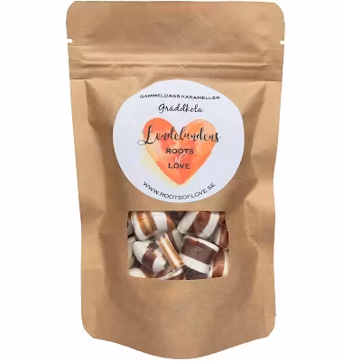 Lendelundens Herbal candies, creamy toffee pillows - 130 grams