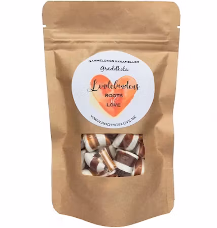 Lendelundens Herbal candies, creamy toffee pillows - 130 grams