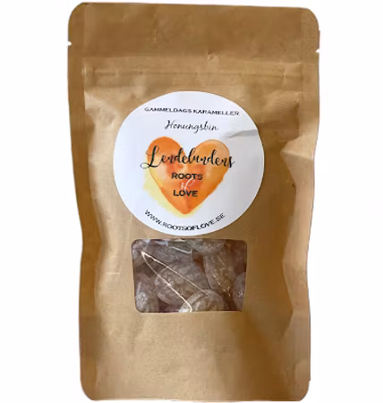 Lendelundens Herbal Caramels Honeybees - 130 grams