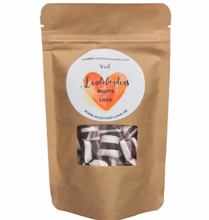 Lendelundens Herbal Violet Cushion Sweets - 130 grams