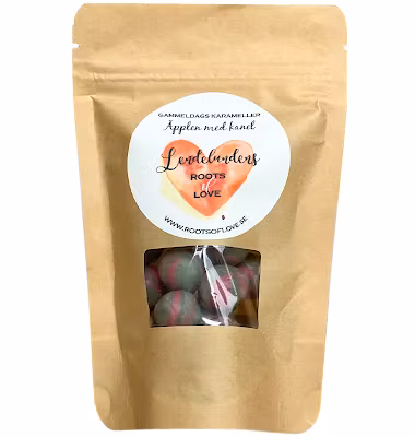 Lendelundens Herbal lozenges Apple with cinnamon - 130 grams