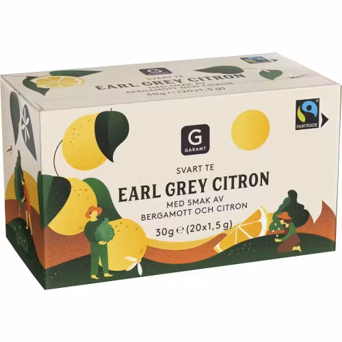 Earl Grey Lemon Black Tea - 20 bags