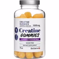BioSalma Creatine Gummies 1000 mg Passievrucht - 75 stuks