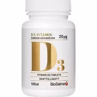 BioSalma vitamina D3 concentrato medio 20 µg - 100 pezzi