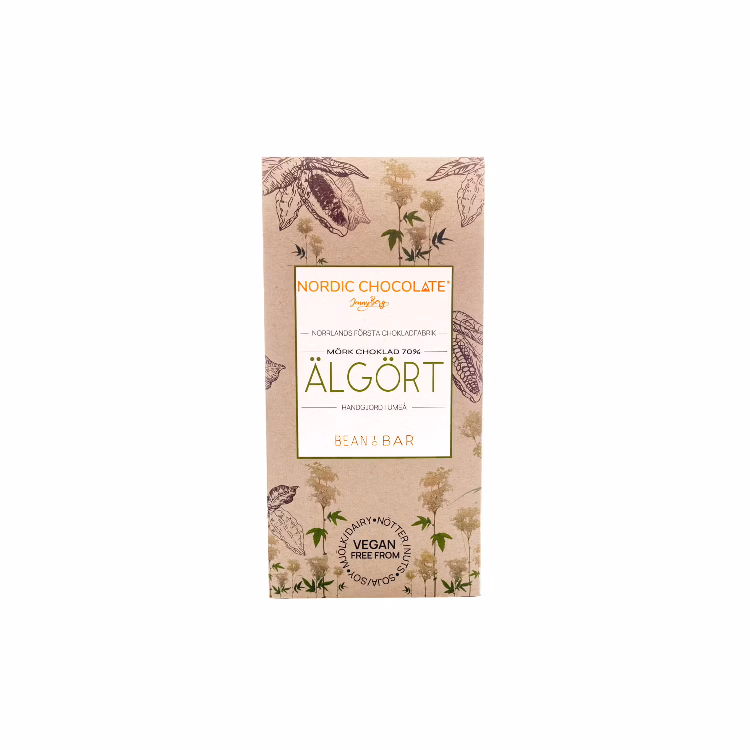 Cioccolato nordico Meadowseet, 70% - 90 grammi