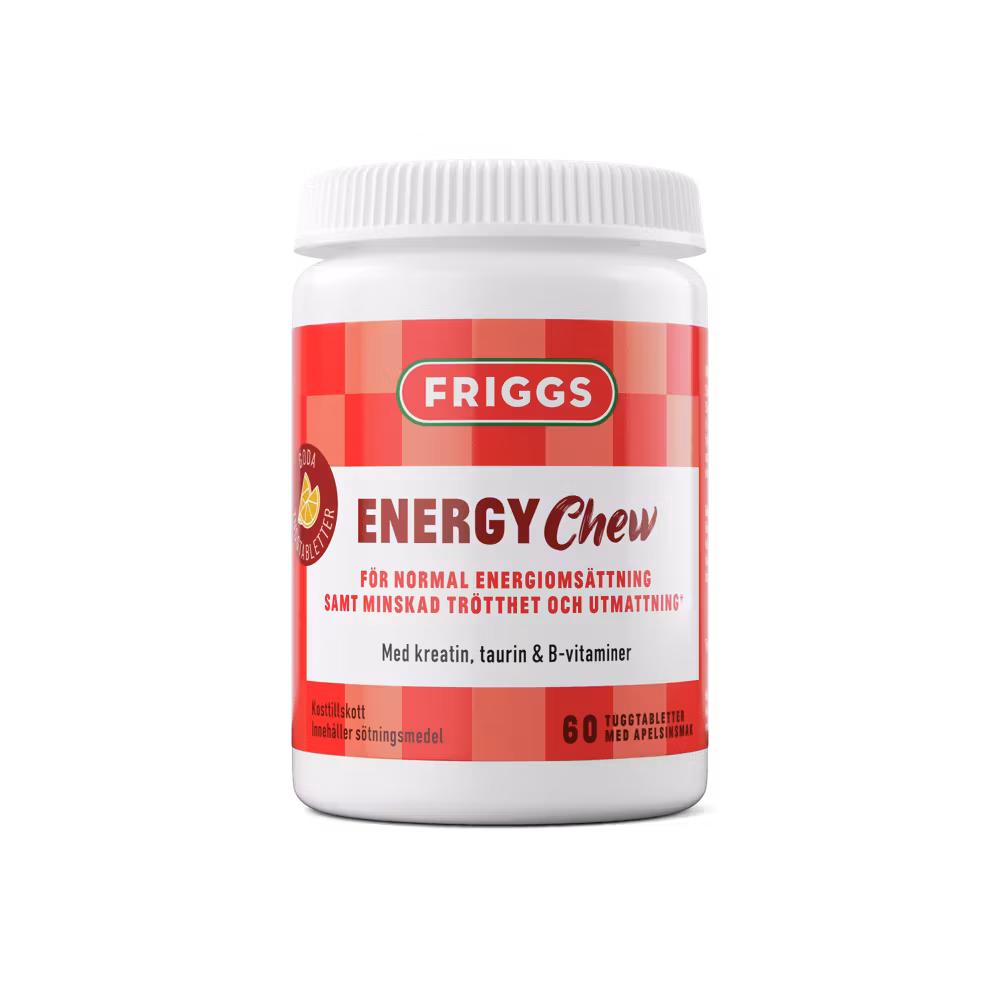 Comprimés énergétiques à croquer Friggs - 60 unités