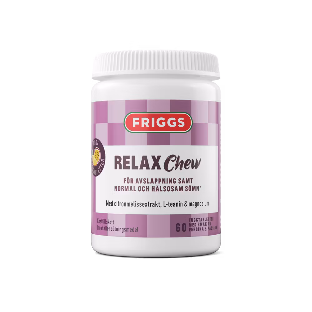 Comprimés à croquer Friggs Relax - 60 unités