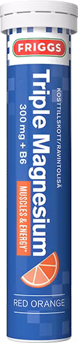 Friggs Triple Magnésium Orange Sanguine - 20 comprimés effervescents