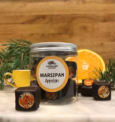 Marsipanbiter appelsin