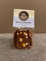 Sjokoladebrekk Melkesjokolade med Jumbomais